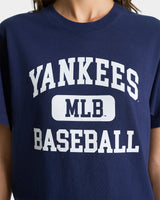 Navy 'Yankees' Ivy Tee