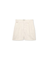 Oat Tailored Double 'Pleat' Shorts