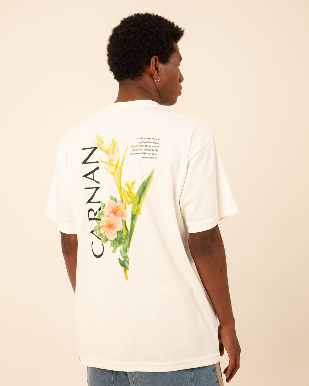 Off-White Flower Heavy Tee