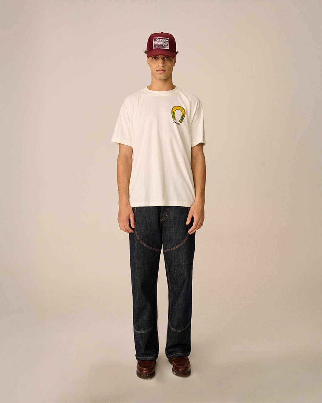 Off-White 'Horses Painting' Tee