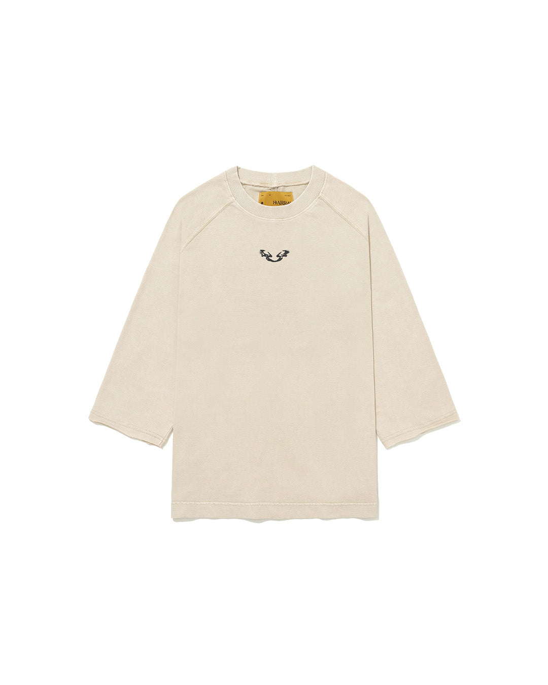 Off-White Marbled 'Reflection' 3/4 Tee