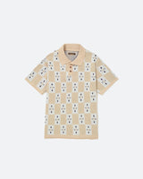 Off-White Tiles Tricot Polo Shirt