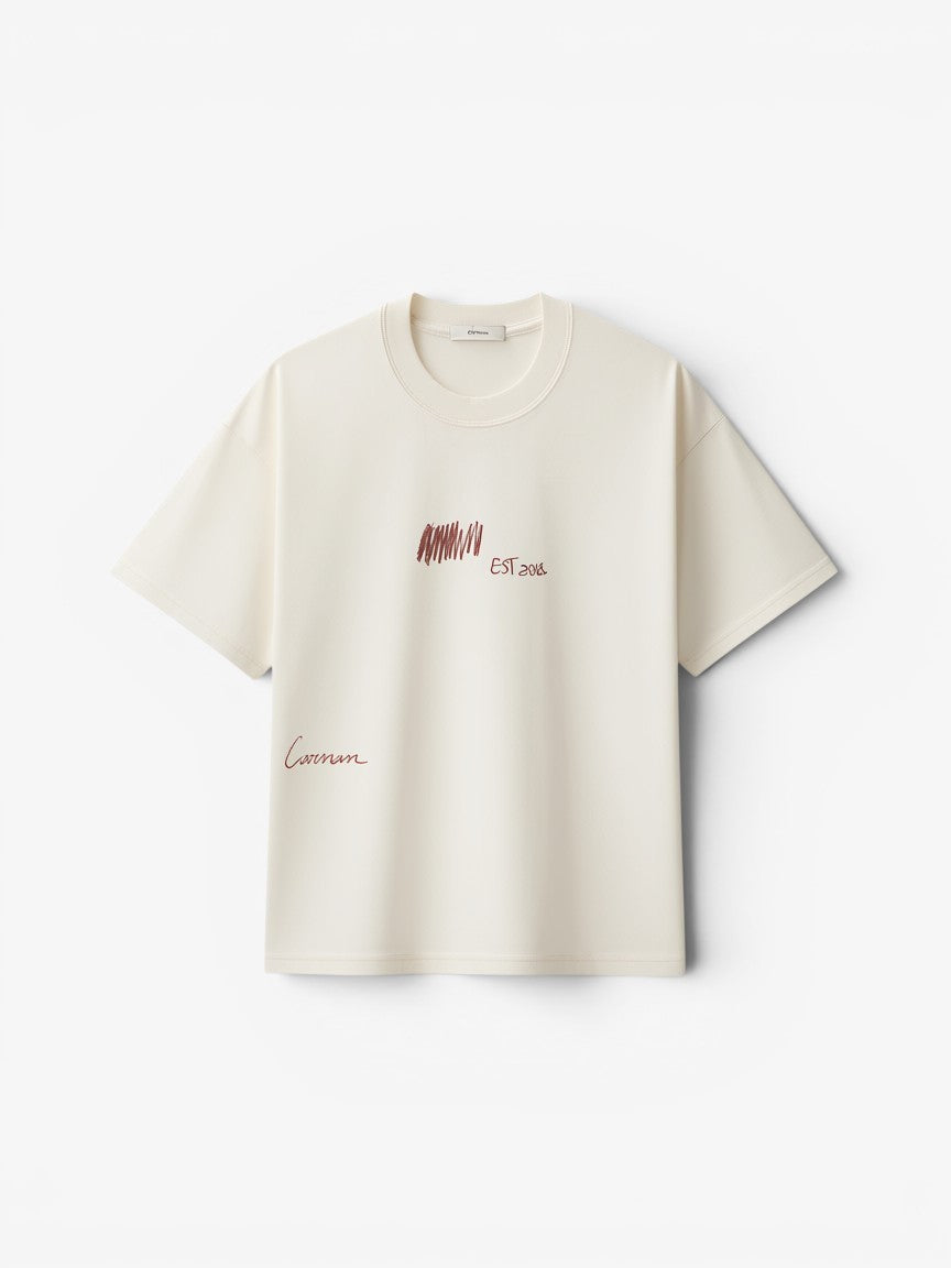 Off-White 'Barcode' Boxy Tee