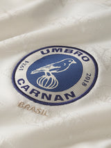 Off-White & Blue 'Away' Longsleeve Jersey  X UMBRO