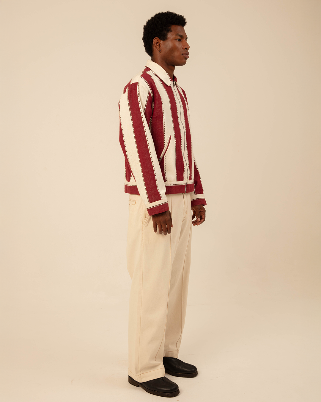 Off-White Creased Twill Pants