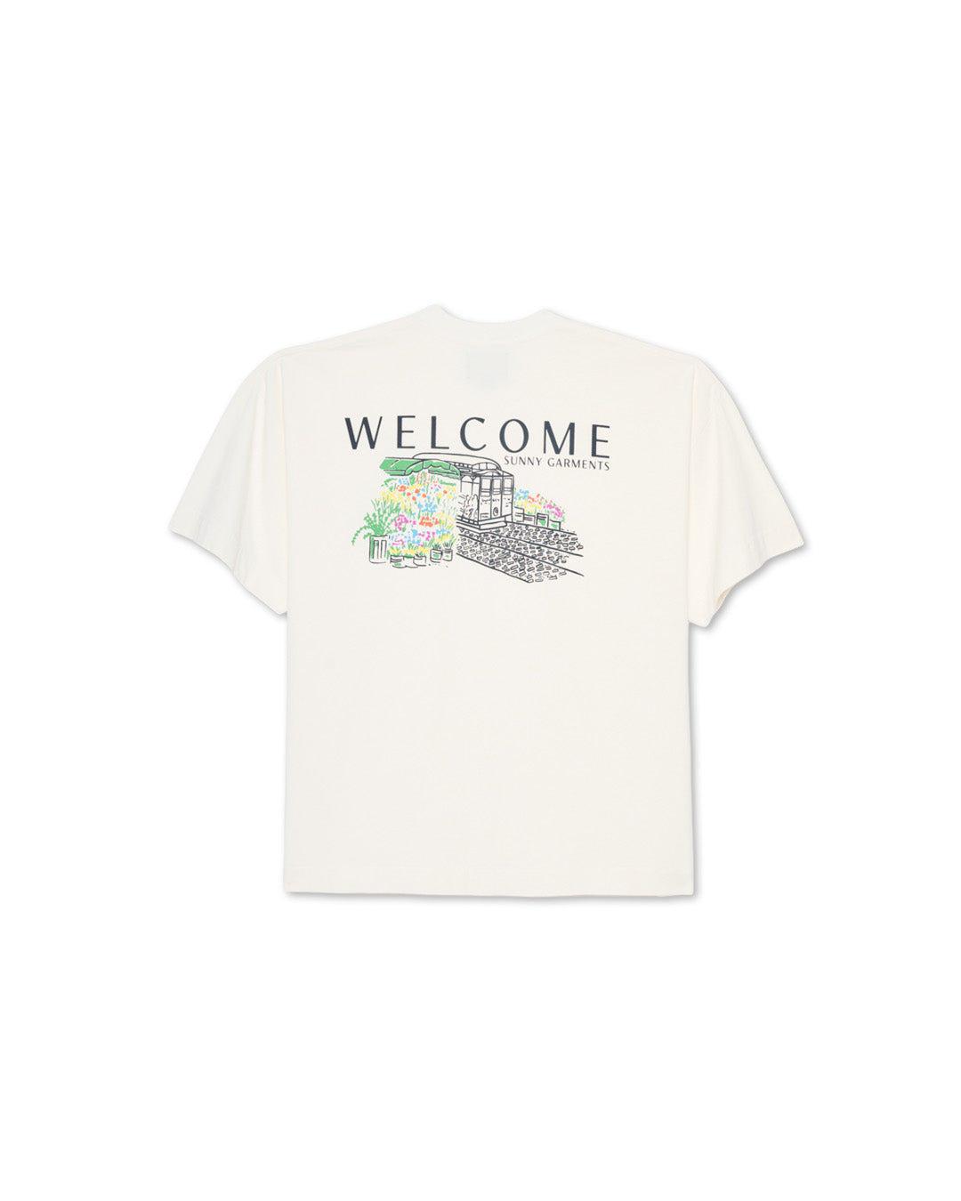 Off-White 'Flower Shop' Boxy Tee