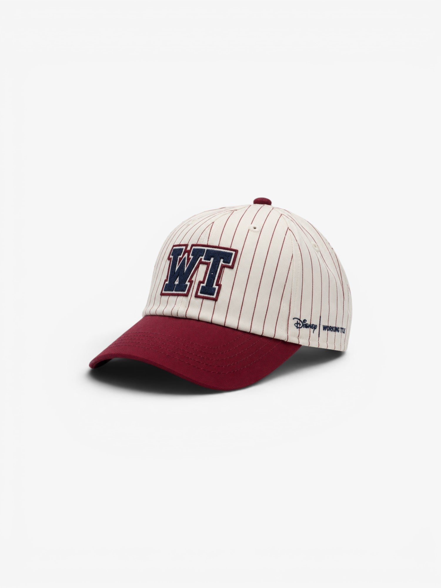 Off-White & Red 'College' Cap X DISNEY