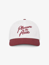 Off-White/Red 'Pleasure In Asia' Cap