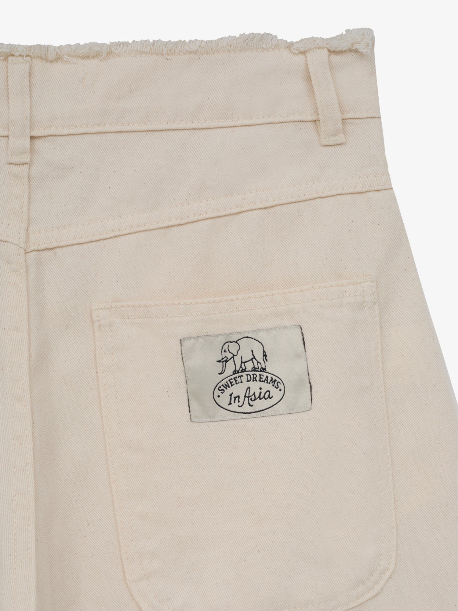 Off-White 'Sweet Asia' Denim Long Shorts