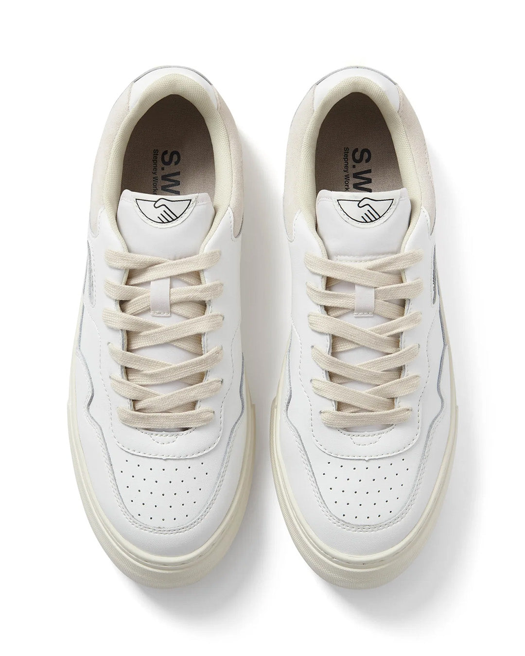 Pearl Leather - White/Putty