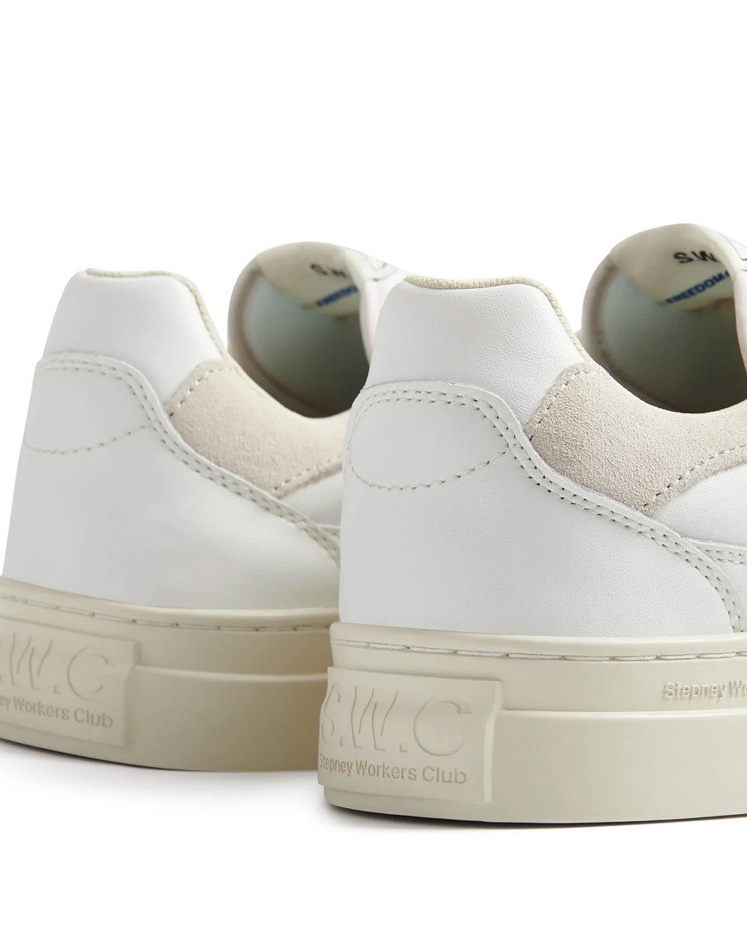 Pearl Leather - White/Putty