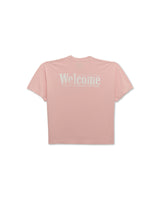 Pink Washed 'Taxi Rider' Boxy Tee