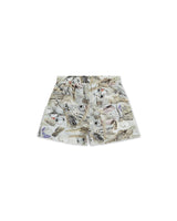 Multicolor 'Beach Print' Swin Shorts