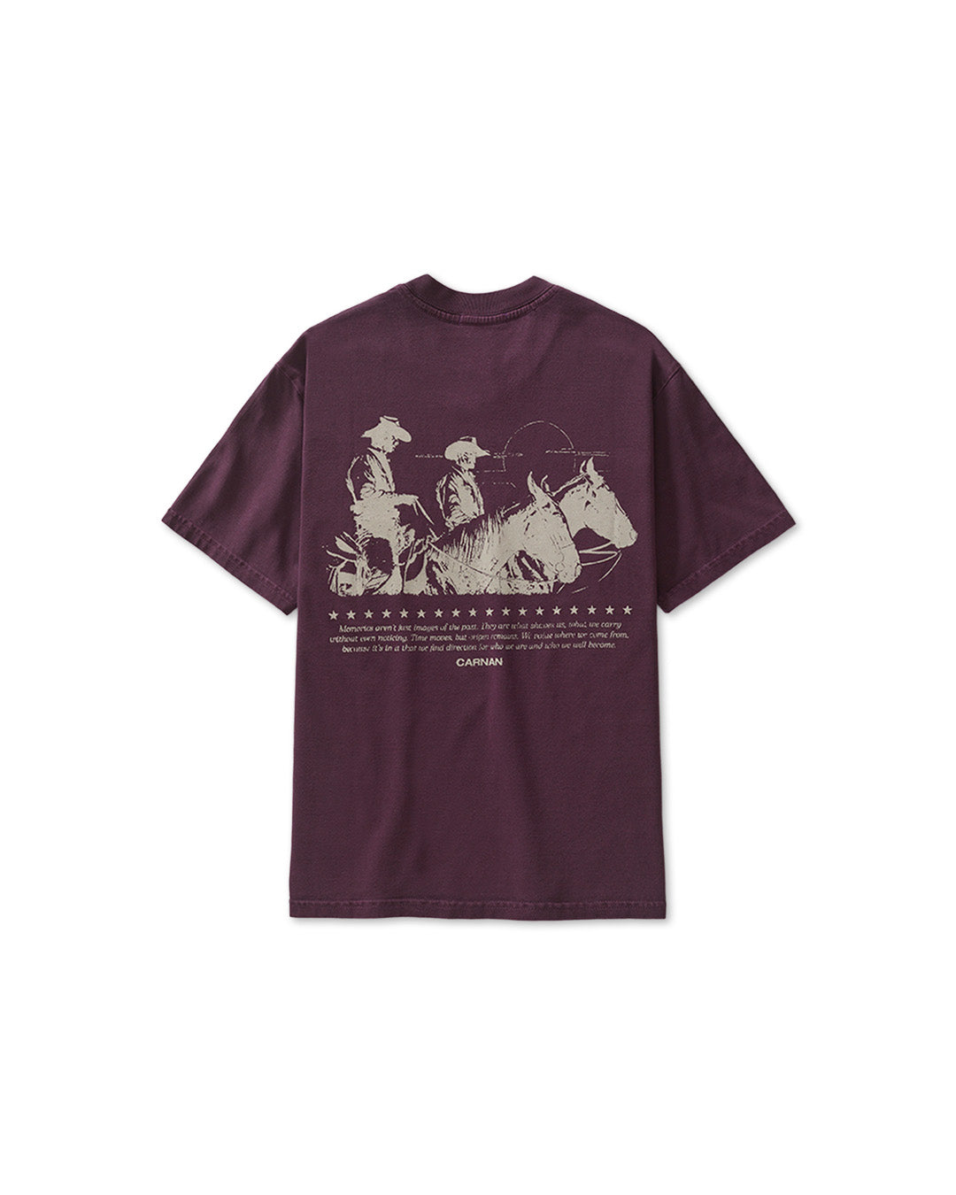 Purple 'Partners' Tee