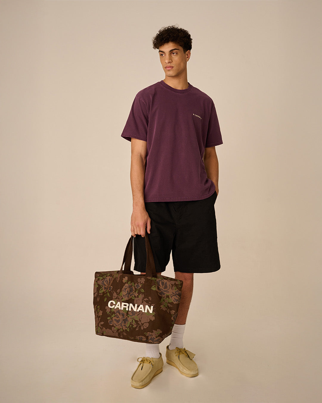 Purple 'Partners' Tee