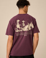 Purple 'Partners' Tee