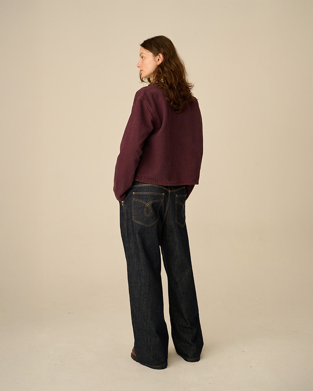 Purple Twill Jacket