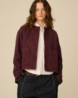 Purple Twill Jacket