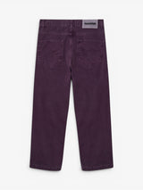 Purple Twill Pants
