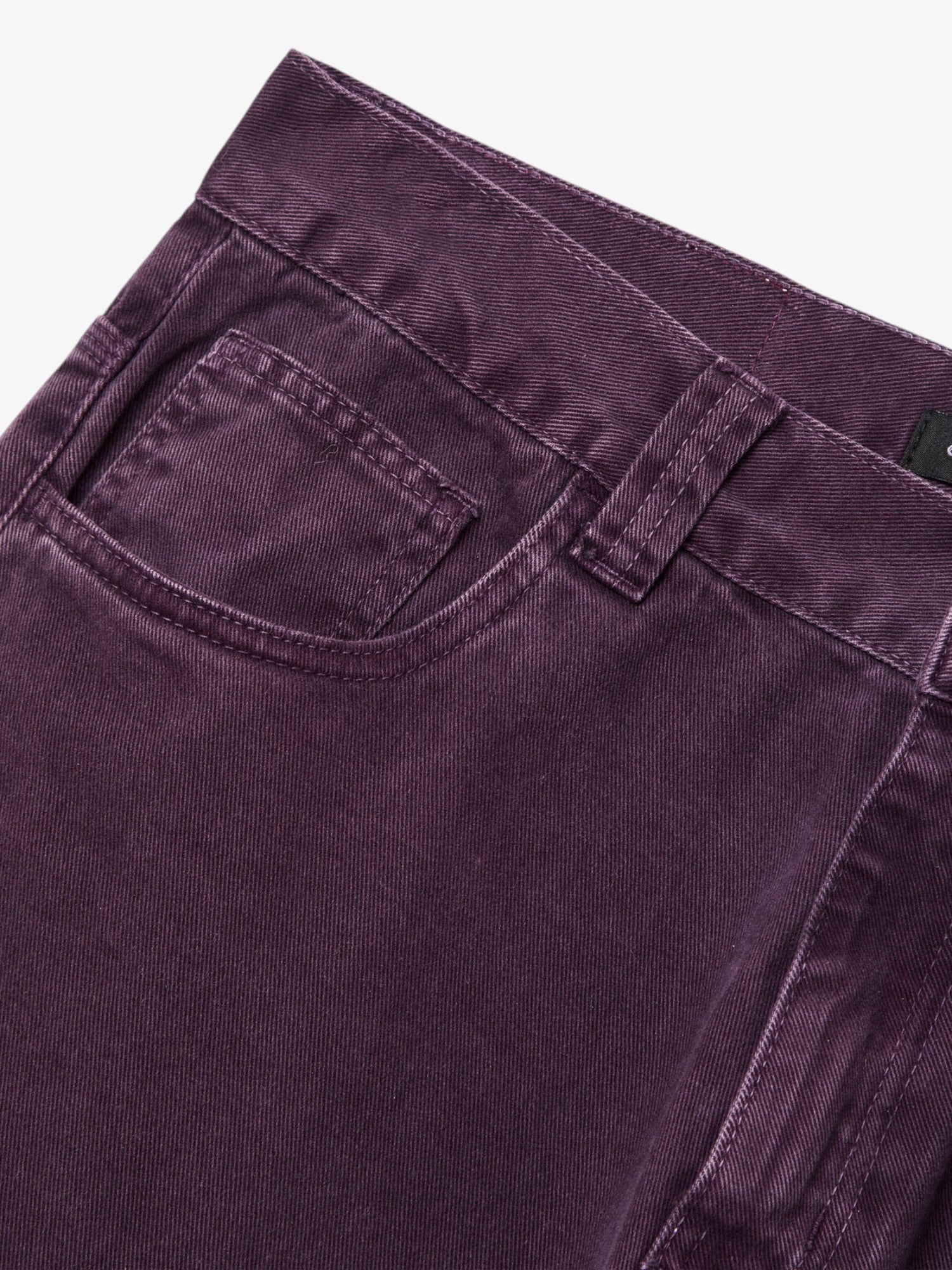 Purple Twill Pants