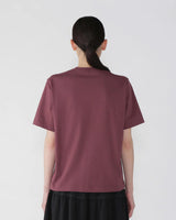 Purple 'Logo SS' Tee