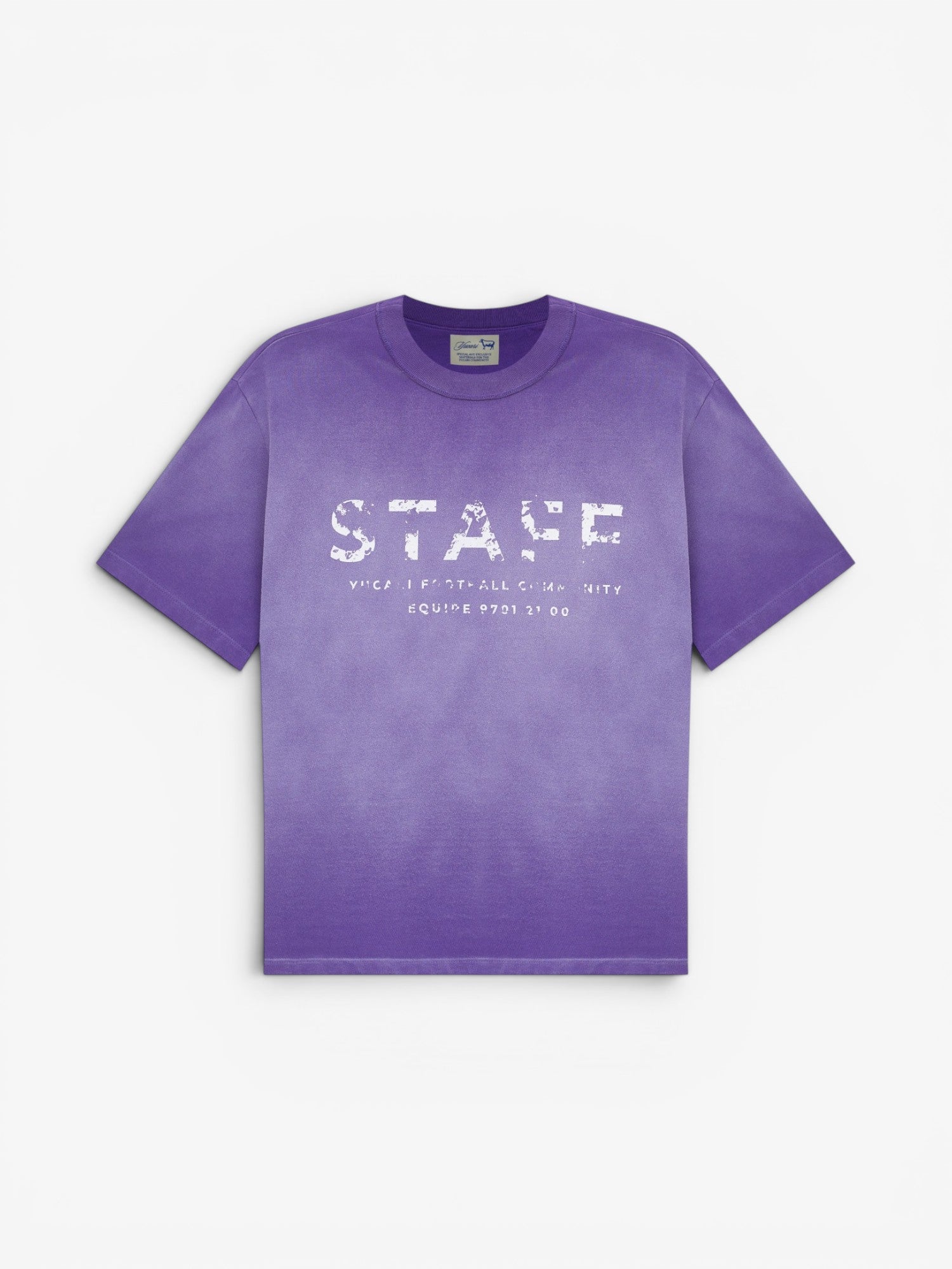 Purple 'Staff' Tee