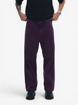 Purple Twill Pants
