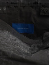 Waxed Black 'Bindo' Bag