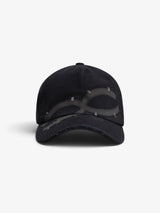 Marble Black 'QC Mohawk' Cap
