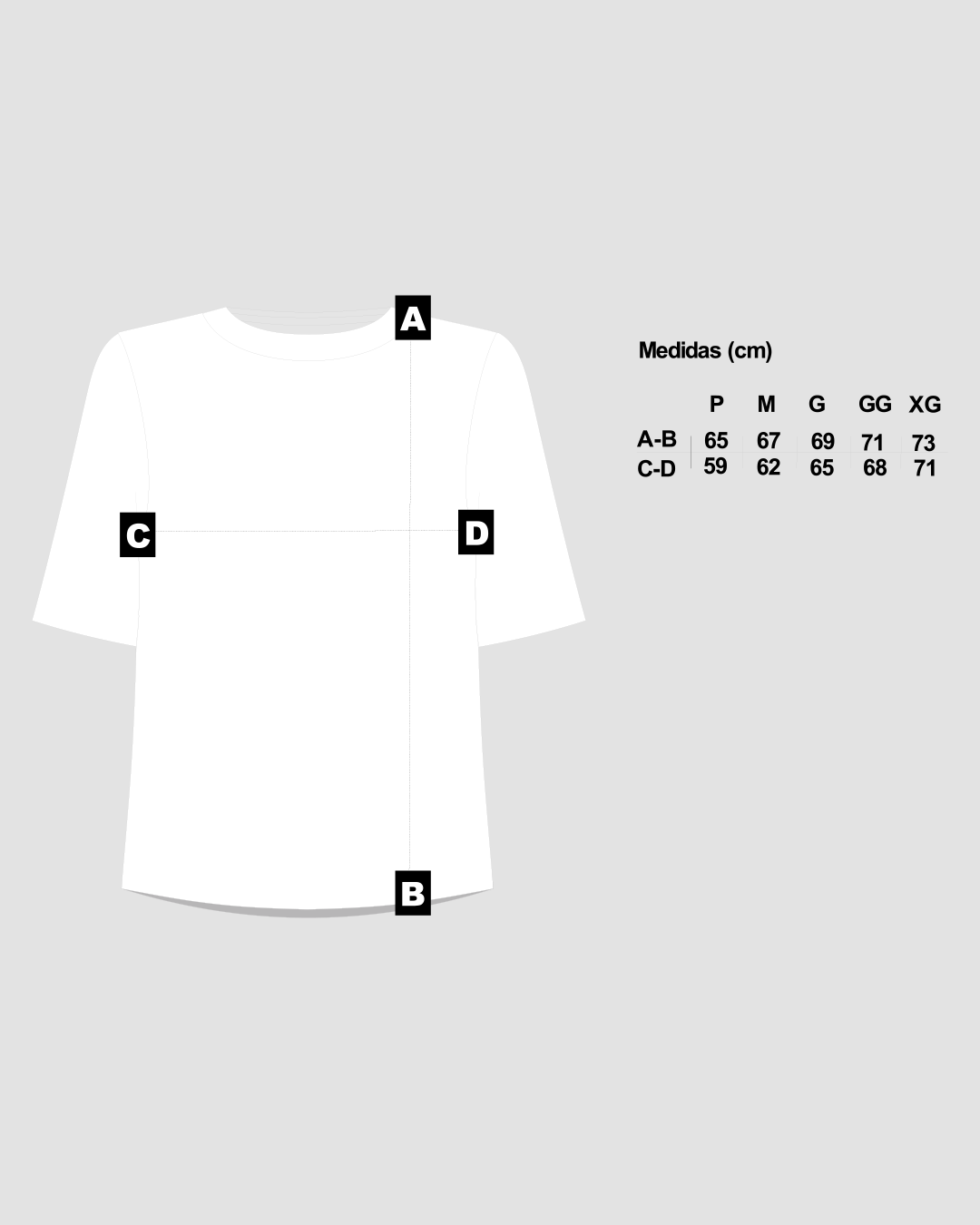 Black Quadrile Tee