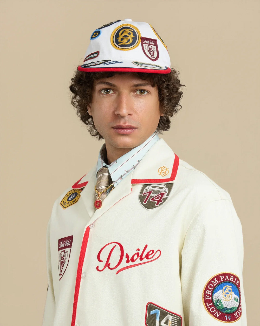 White Le Casquette Racing Hat