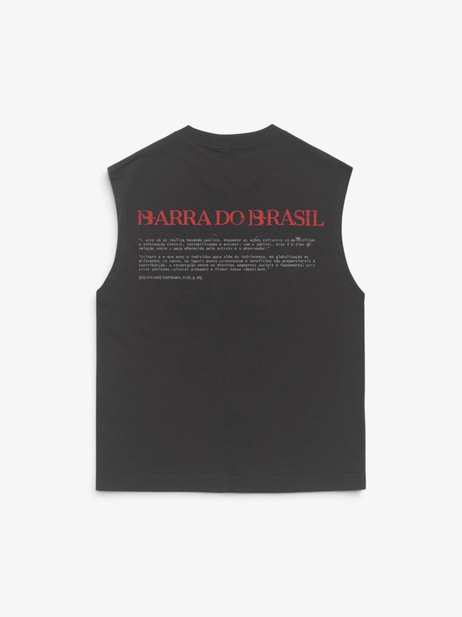 Black 'Constelação' Tank Top