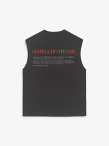 Black 'Constelação' Tank Top