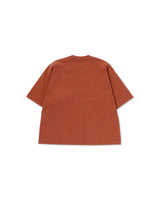 Red Heavy Cotton Pocket HS Tee