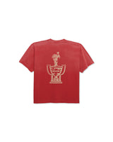 Red Washed 'Prize' Boxy Tee