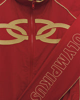 Red Windbreaker Jacket X OLYMPIKUS