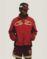 Red Windbreaker Jacket X OLYMPIKUS