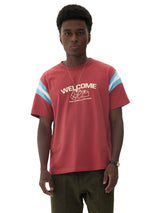 Red 'Blocks' Boxy Tee