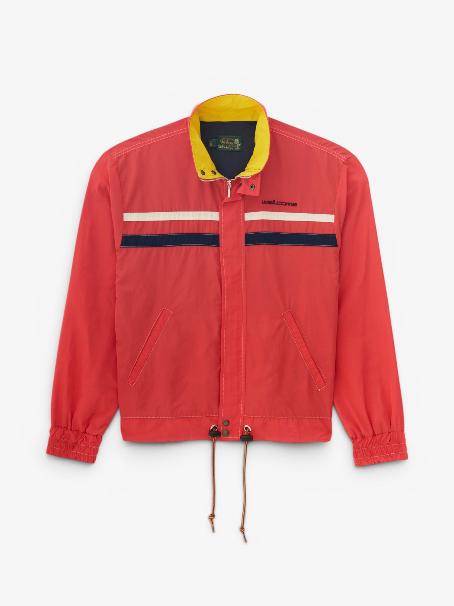 Red 'Boat' Nylon Jacket