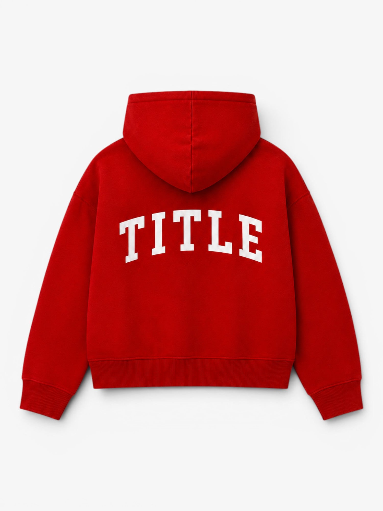 Red 'College' Hoodie