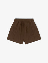 Brown 'Barra Logo' Shorts
