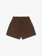 Brown 'Barra Logo' Shorts