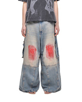Scars Denim Pants