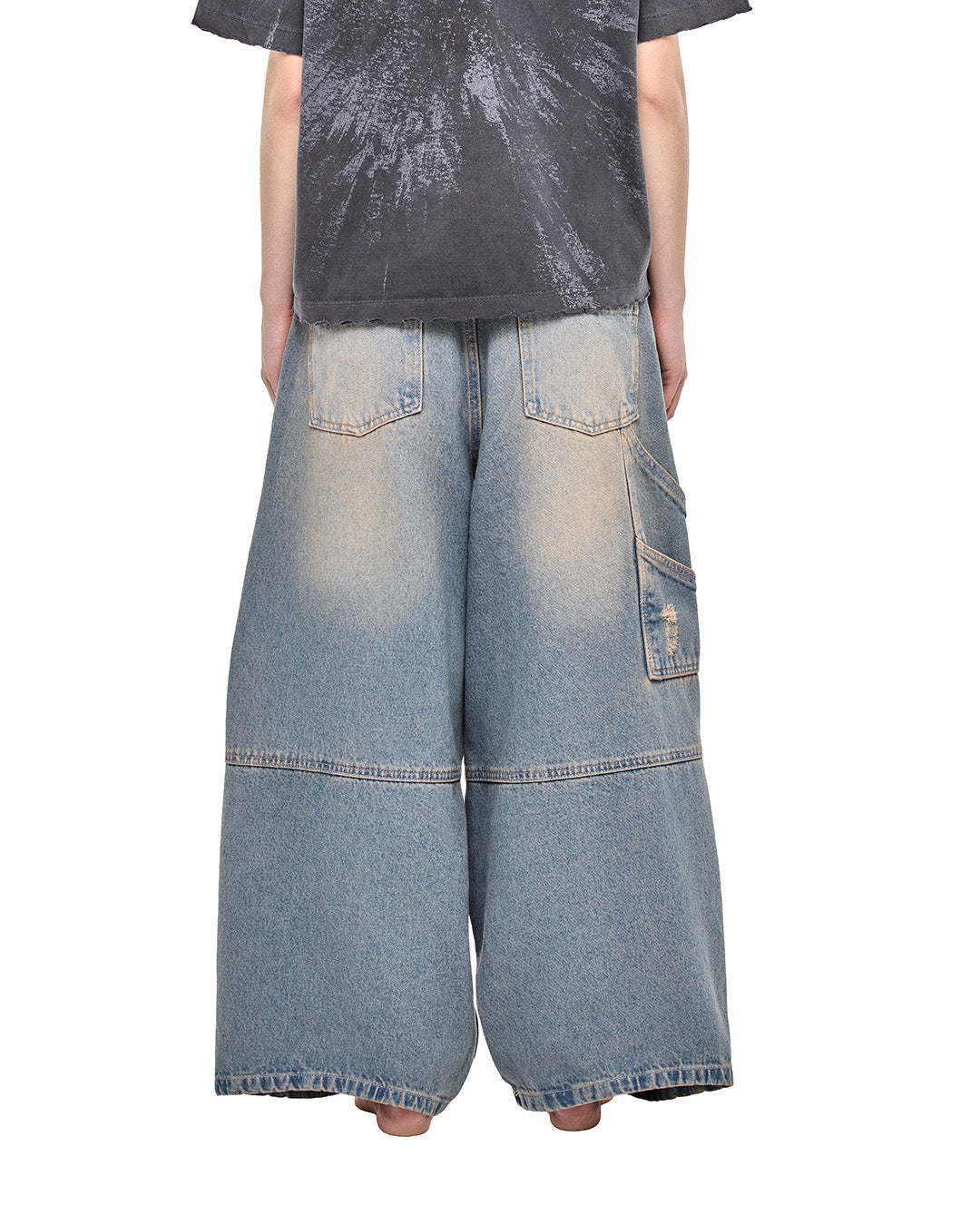 Scars Denim Pants