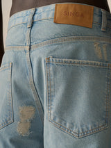 Blue 'Delave' Baggy Jeans X ALLGLORY