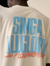 Off-White 'United For Love and Peace' Boxy Tee X ALLGLORY
