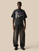 Black Faded Baggy Jeans XALLGLORY