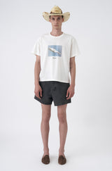 White 'Miracle' Boxy Regular Tee