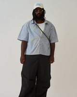 Blue/White 'Palma' Boxy Shirt