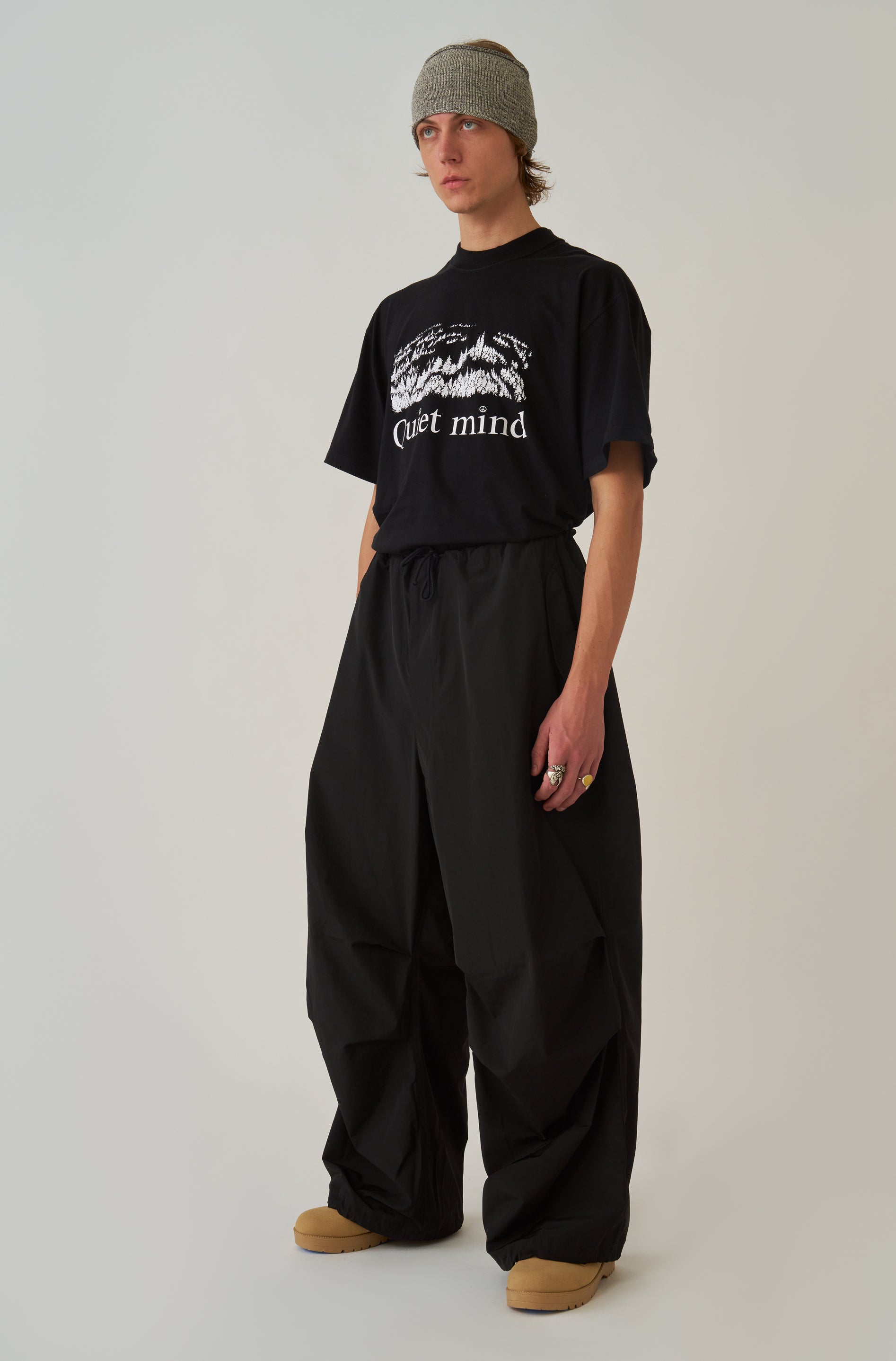 Black 'M65' Pants